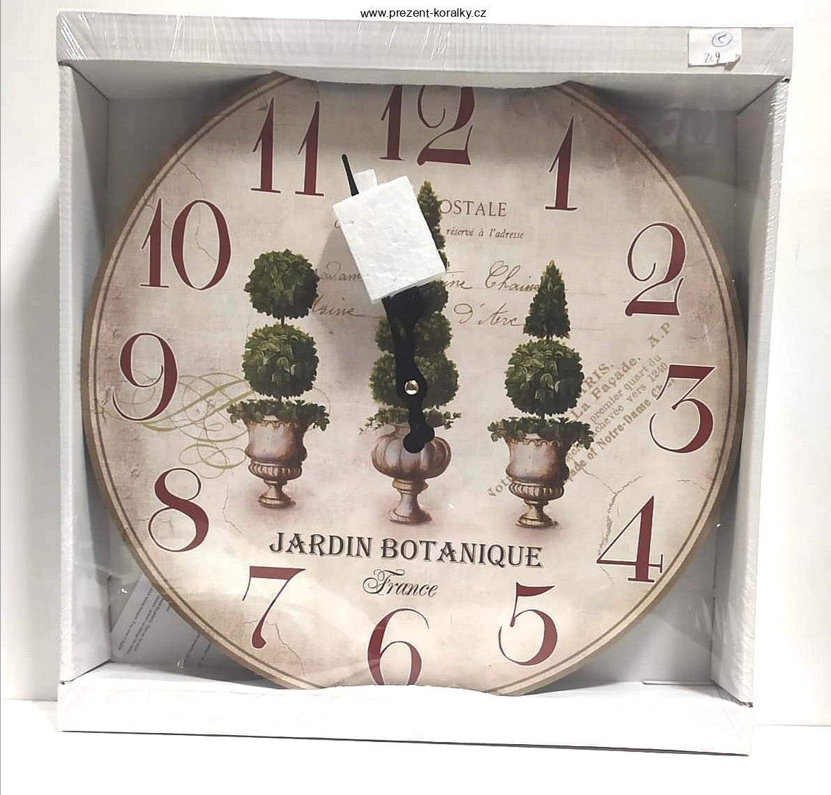 Stylové hodiny na zavěšení - 32,5 cm