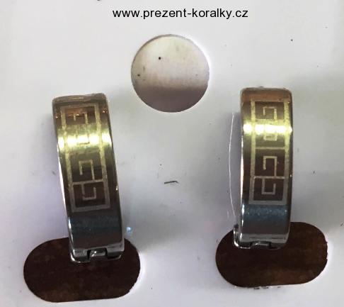 Náušnice kroužky chirurgická ocel