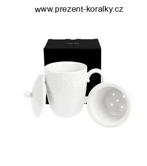 Porcelánový hrnek bílý
