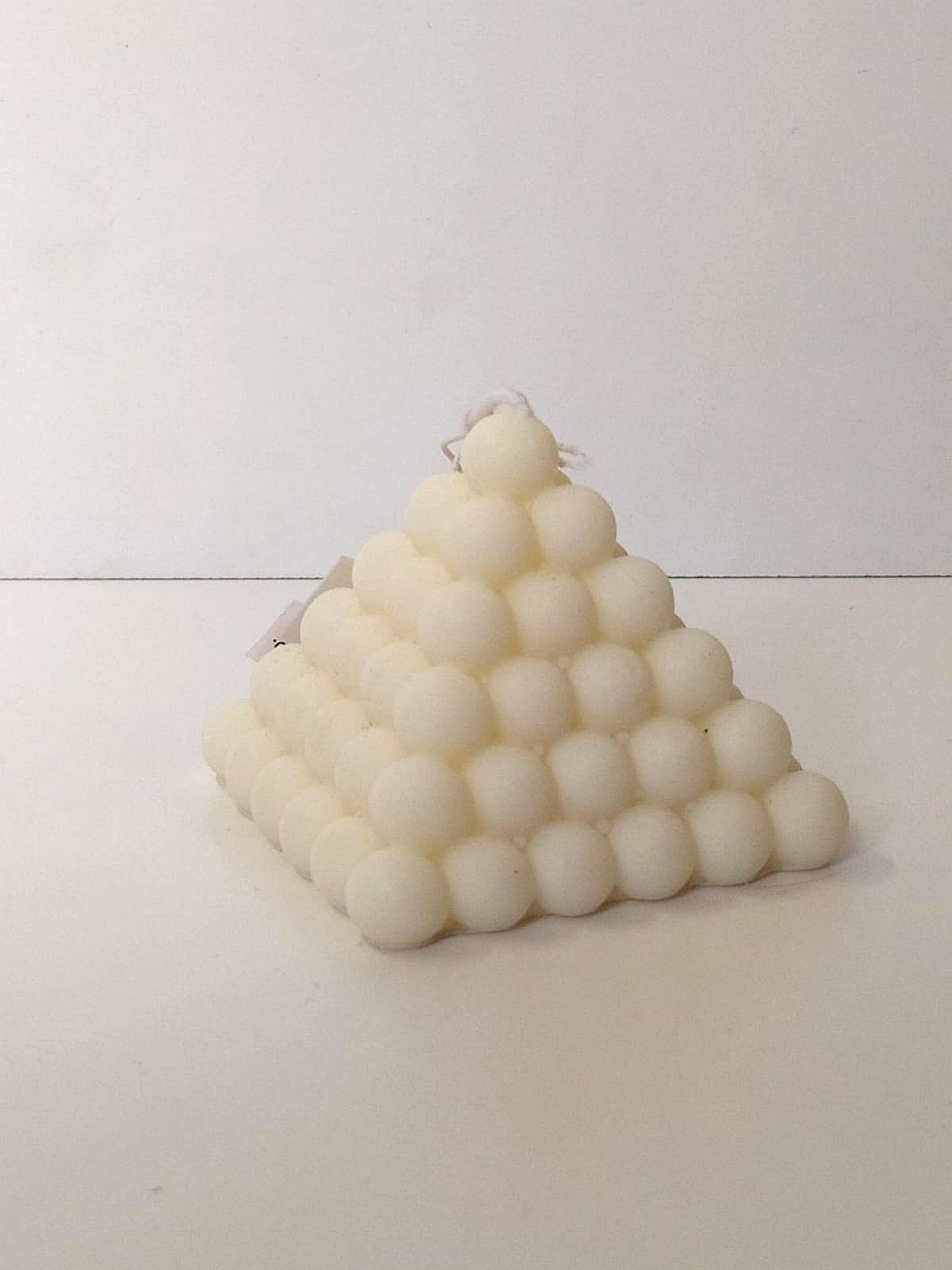 Sójová svíčka - bublinková pyramida