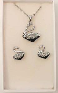 Souprava stříbrných šperků Swarovski