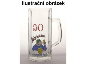 Skleněný půllitr 30