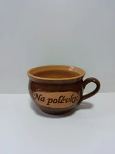 Keramická miska na polévku